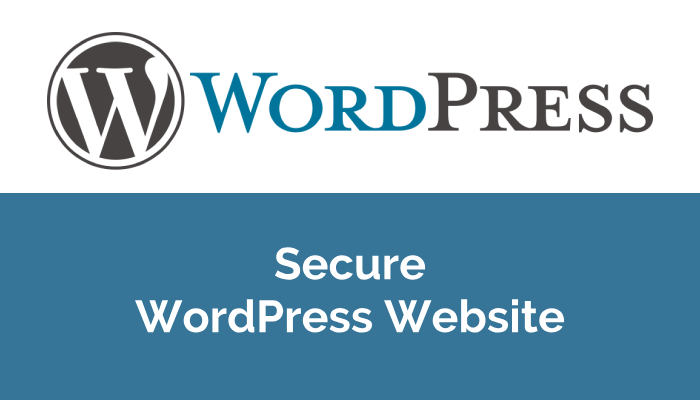 secure wordpress website